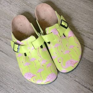 PAPILLIO Birkenstock Flamingo Clogs